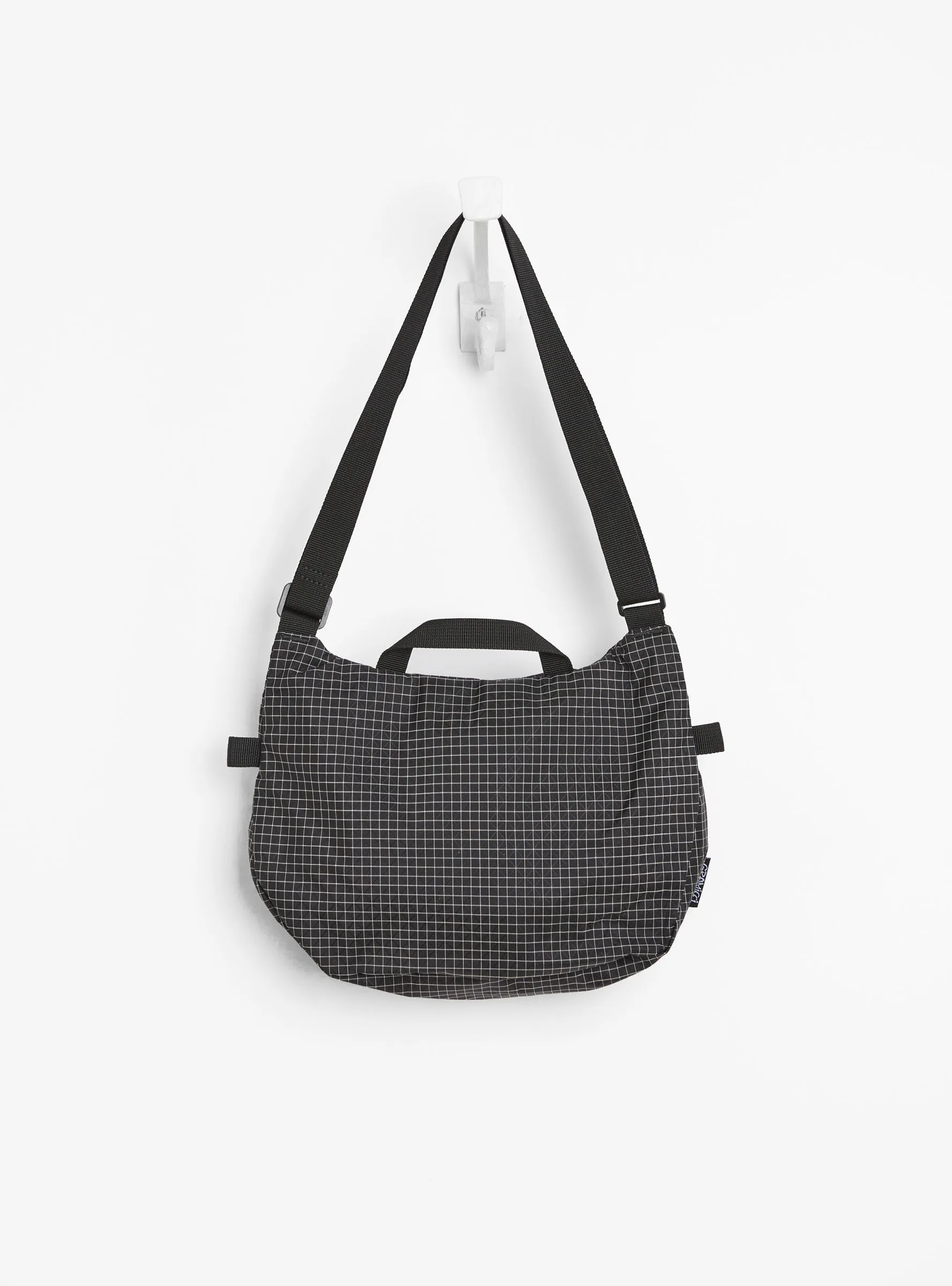 Ripstop Shoulder Bag Black