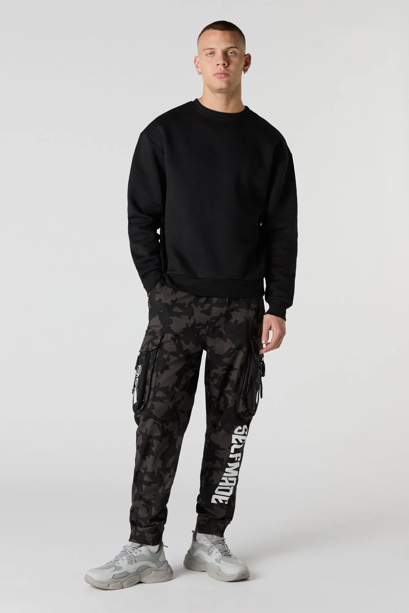 Self Made Graphic Cargo Jogger