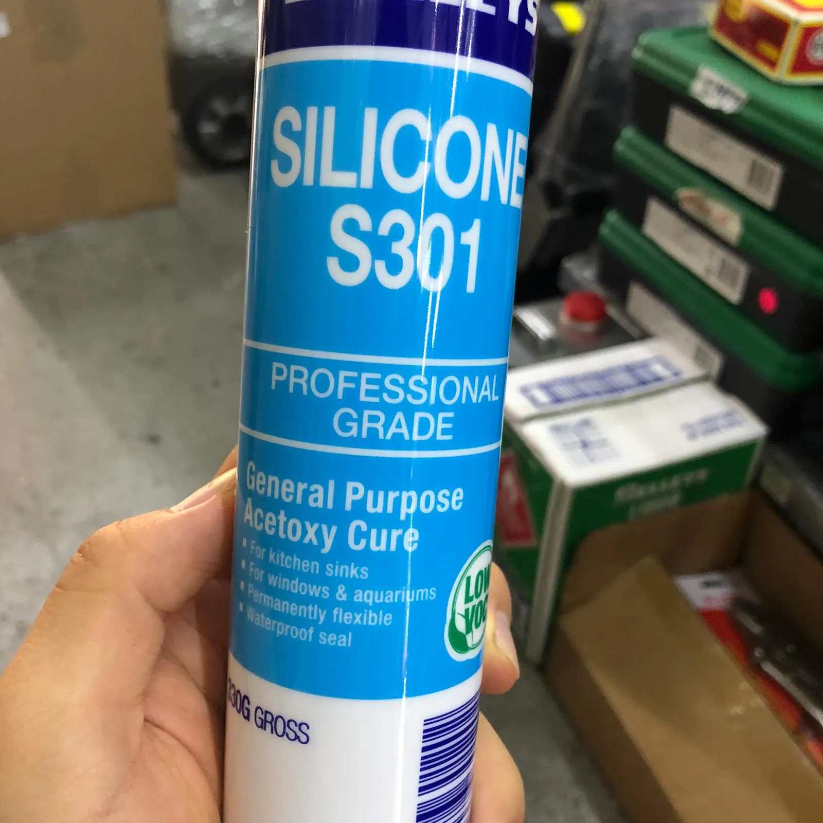 Selleys S301 Silicone (300g)  | Model : SIL-S301