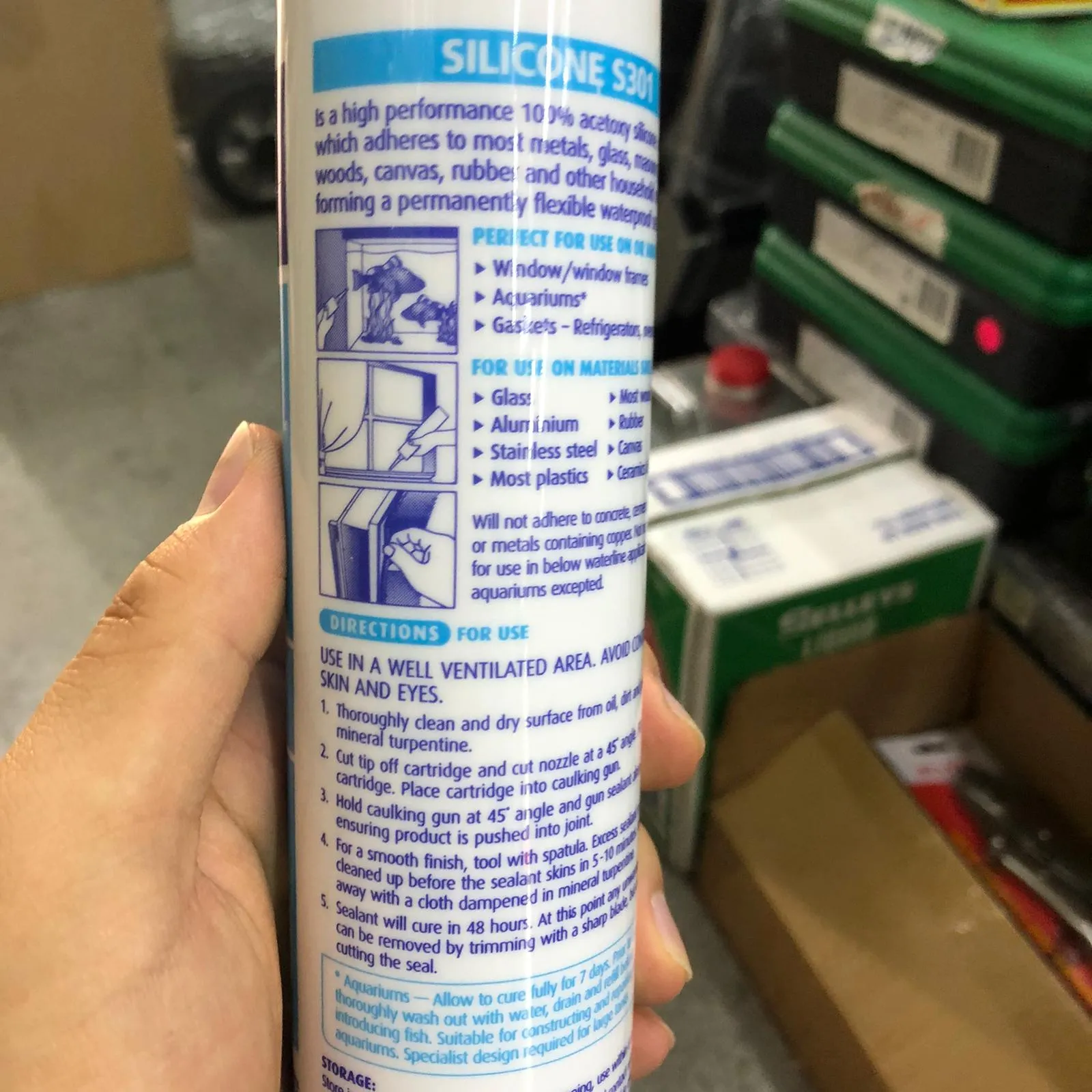 Selleys S301 Silicone (300g)  | Model : SIL-S301