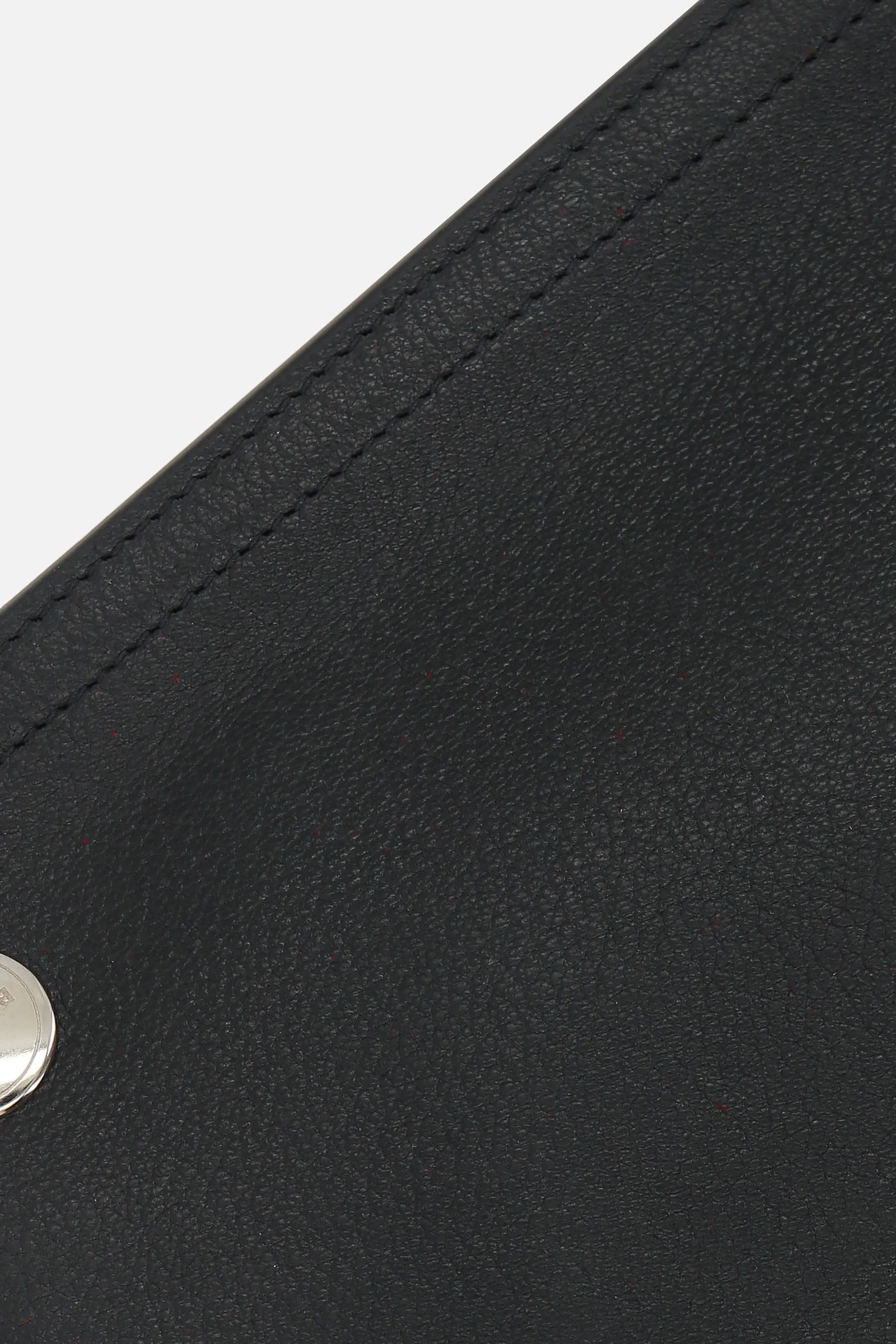 Sharp small hobo bag in grainy leather