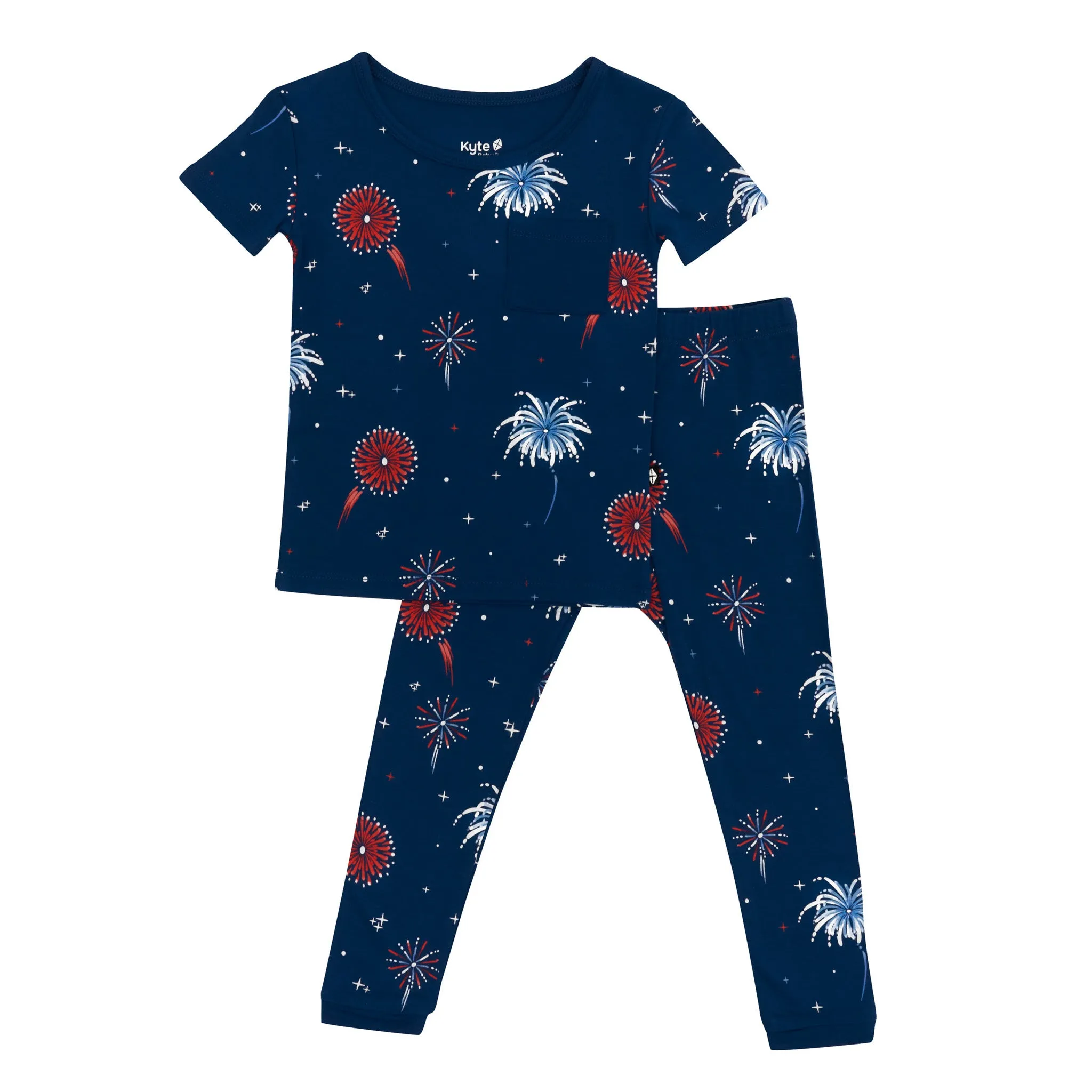 Short Sleeve with Pants Pajamas in Celebration