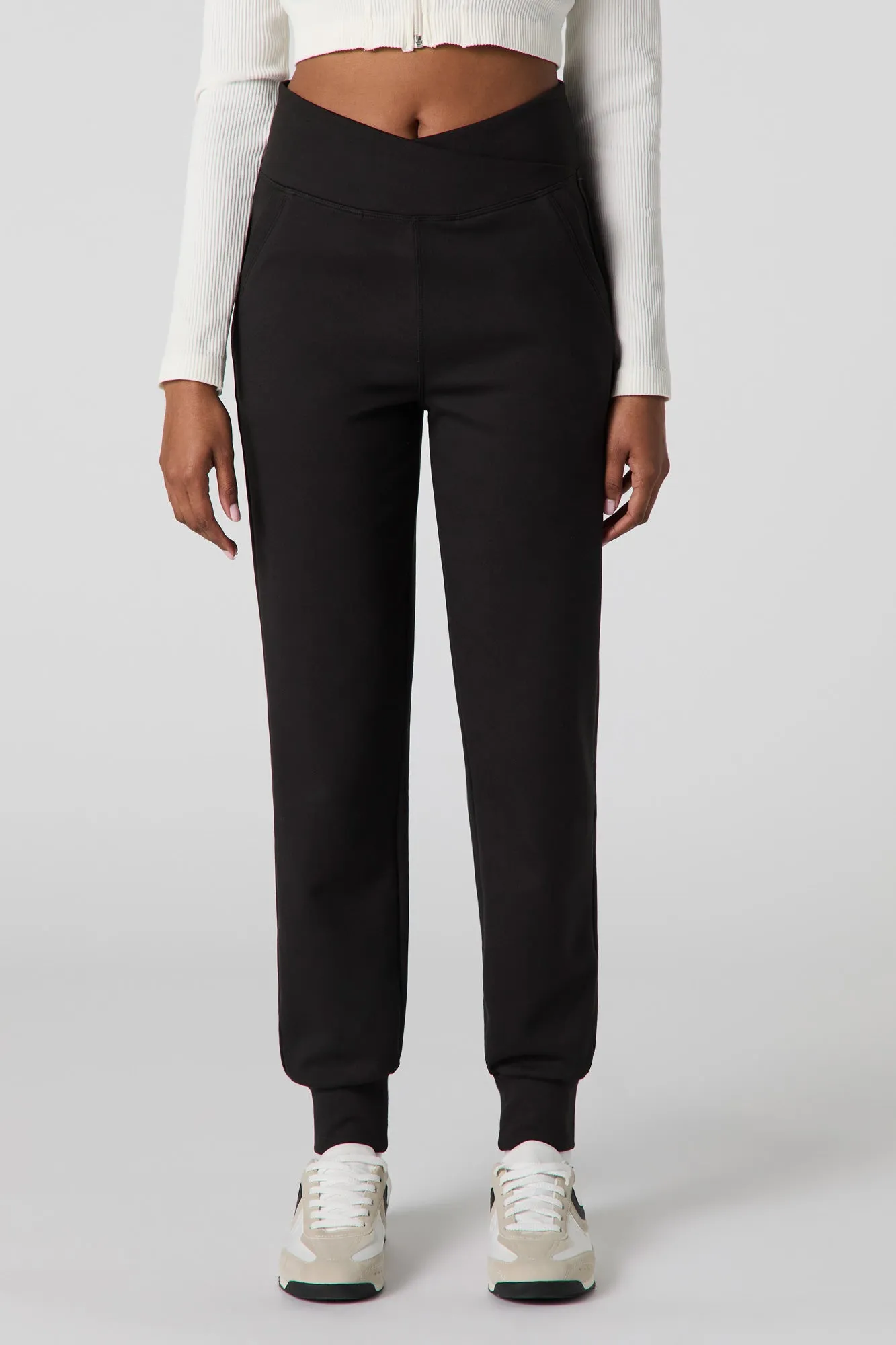 Soft Foldover Waist Jogger