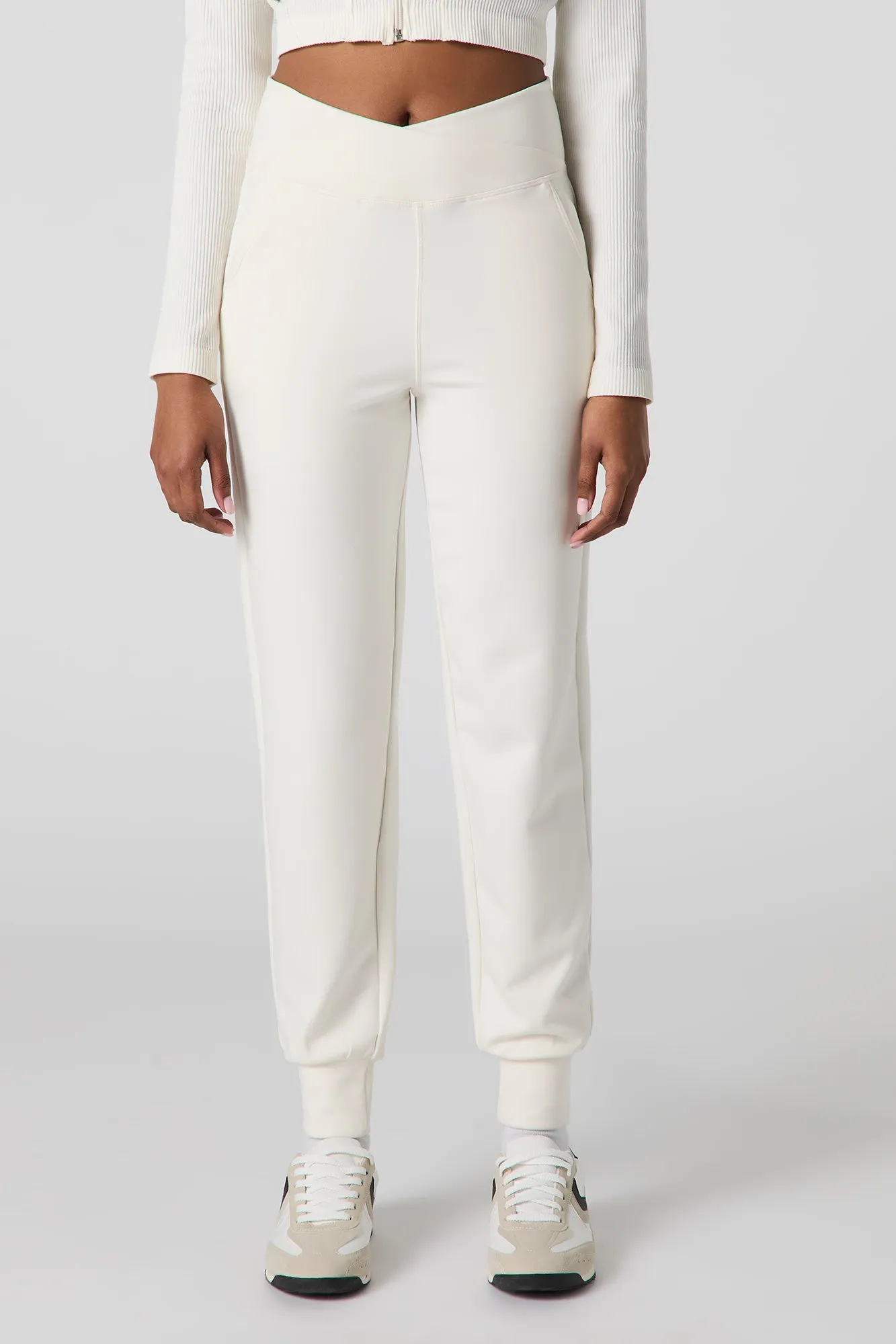 Soft Foldover Waist Jogger