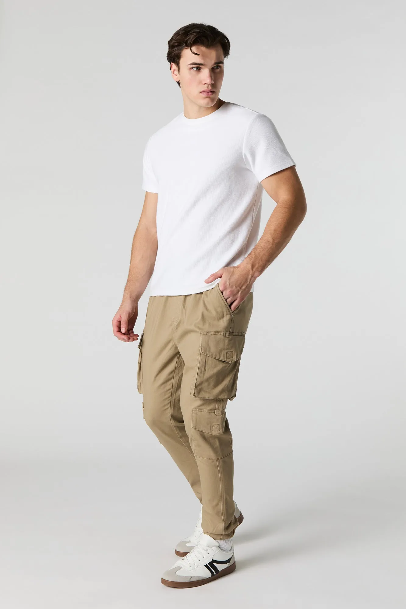Soft Knit Cargo Jogger
