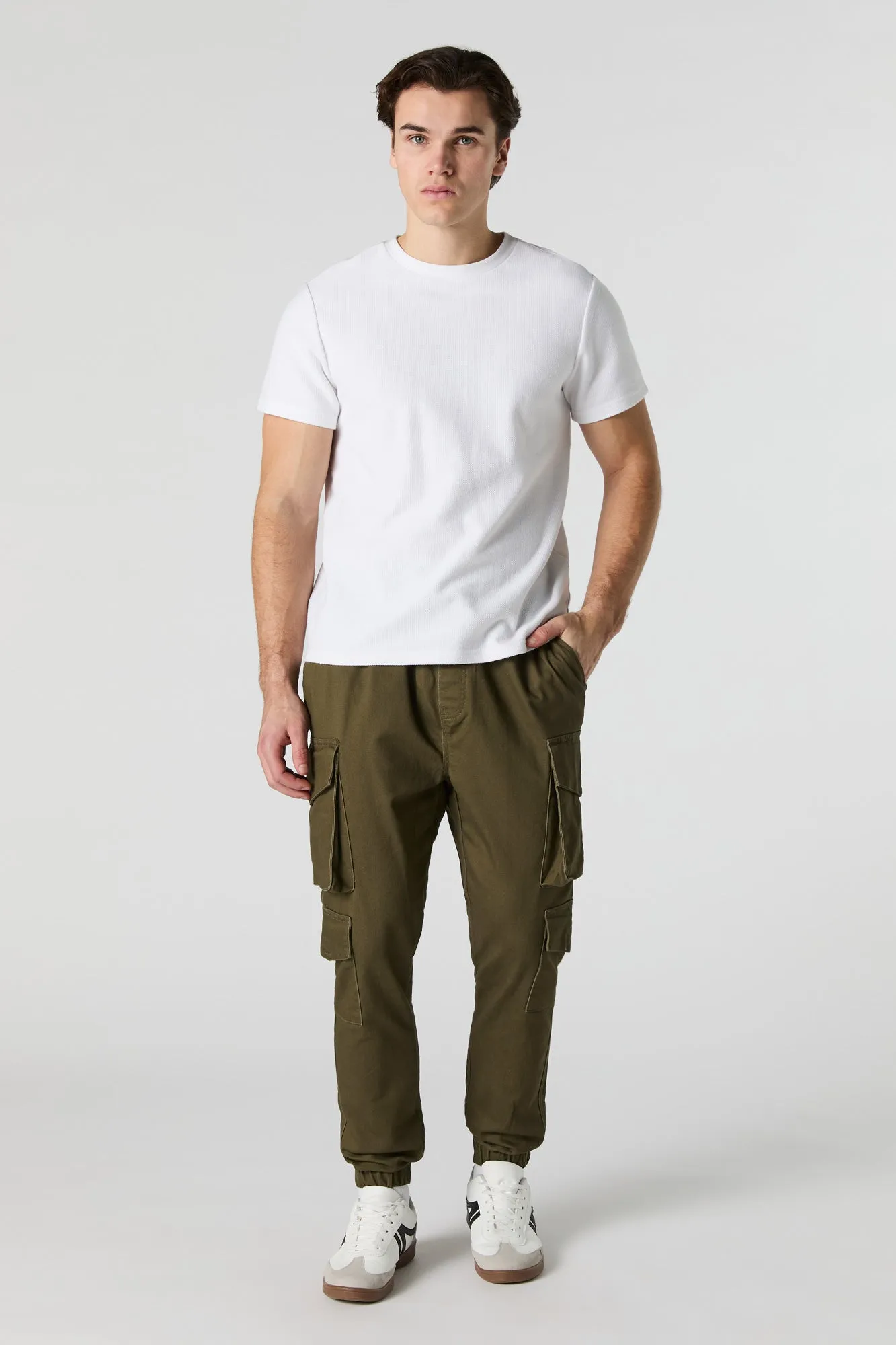 Soft Knit Cargo Jogger