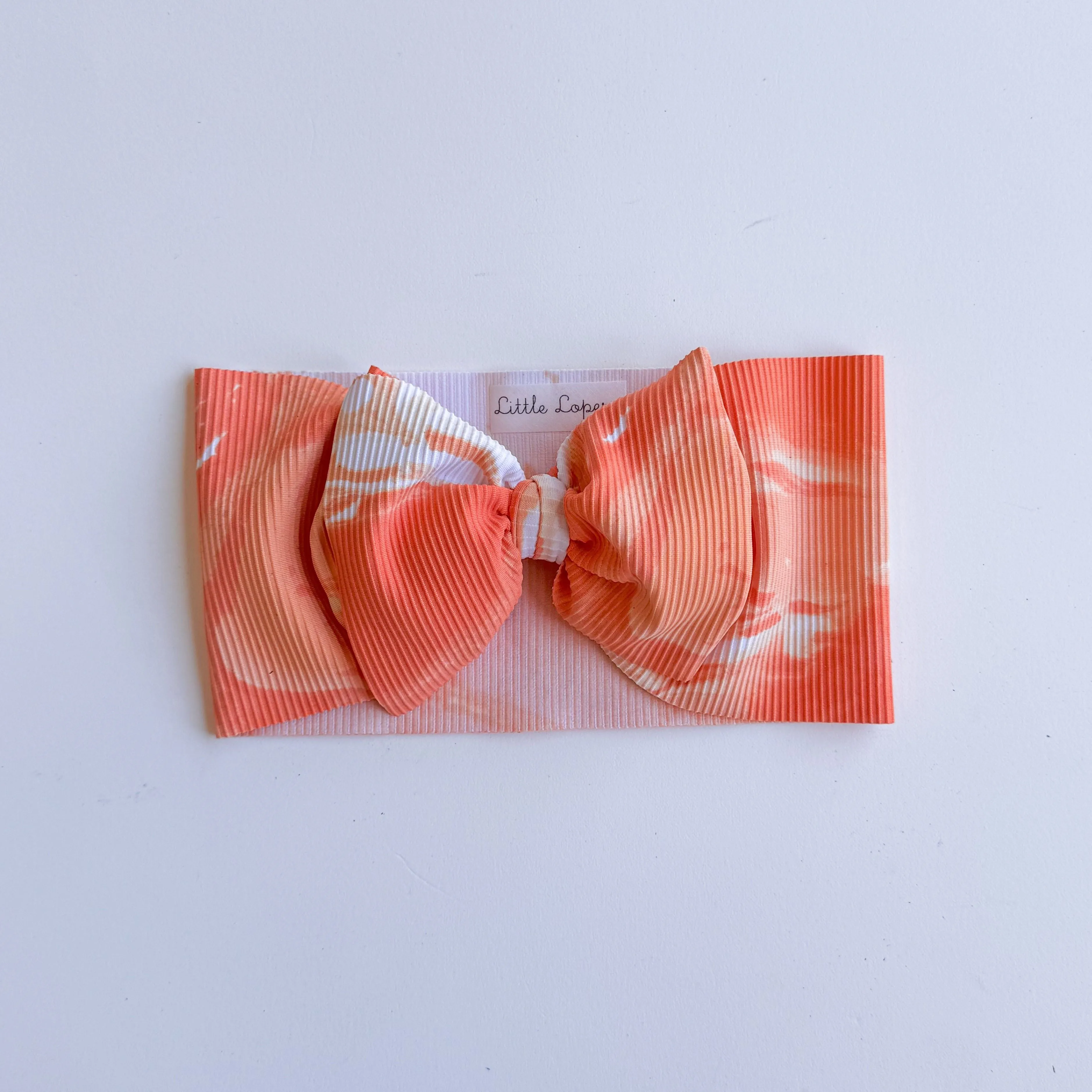 Splash of Tangerine Headwrap