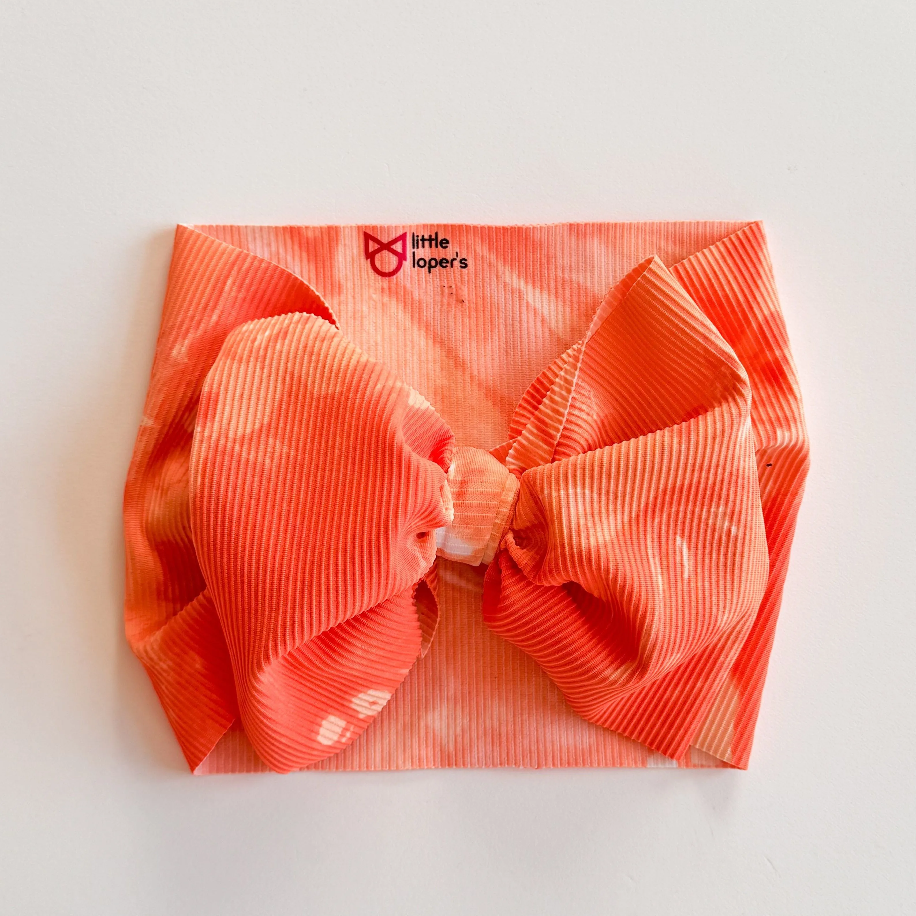 Splash of Tangerine Headwrap
