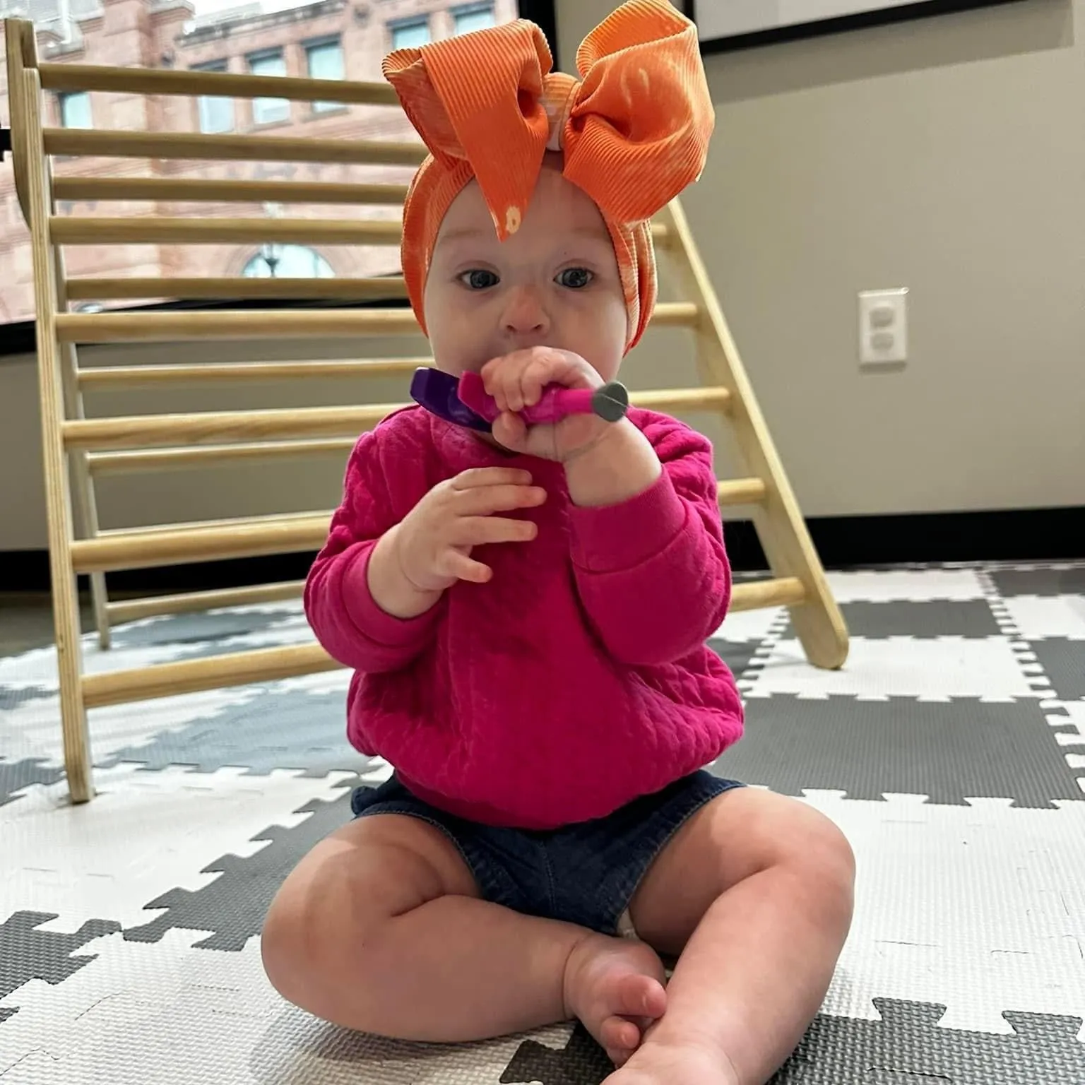 Splash of Tangerine Headwrap