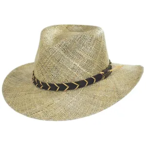 Stetson Alder – UPF 50  Straw Fedora Sun Hat