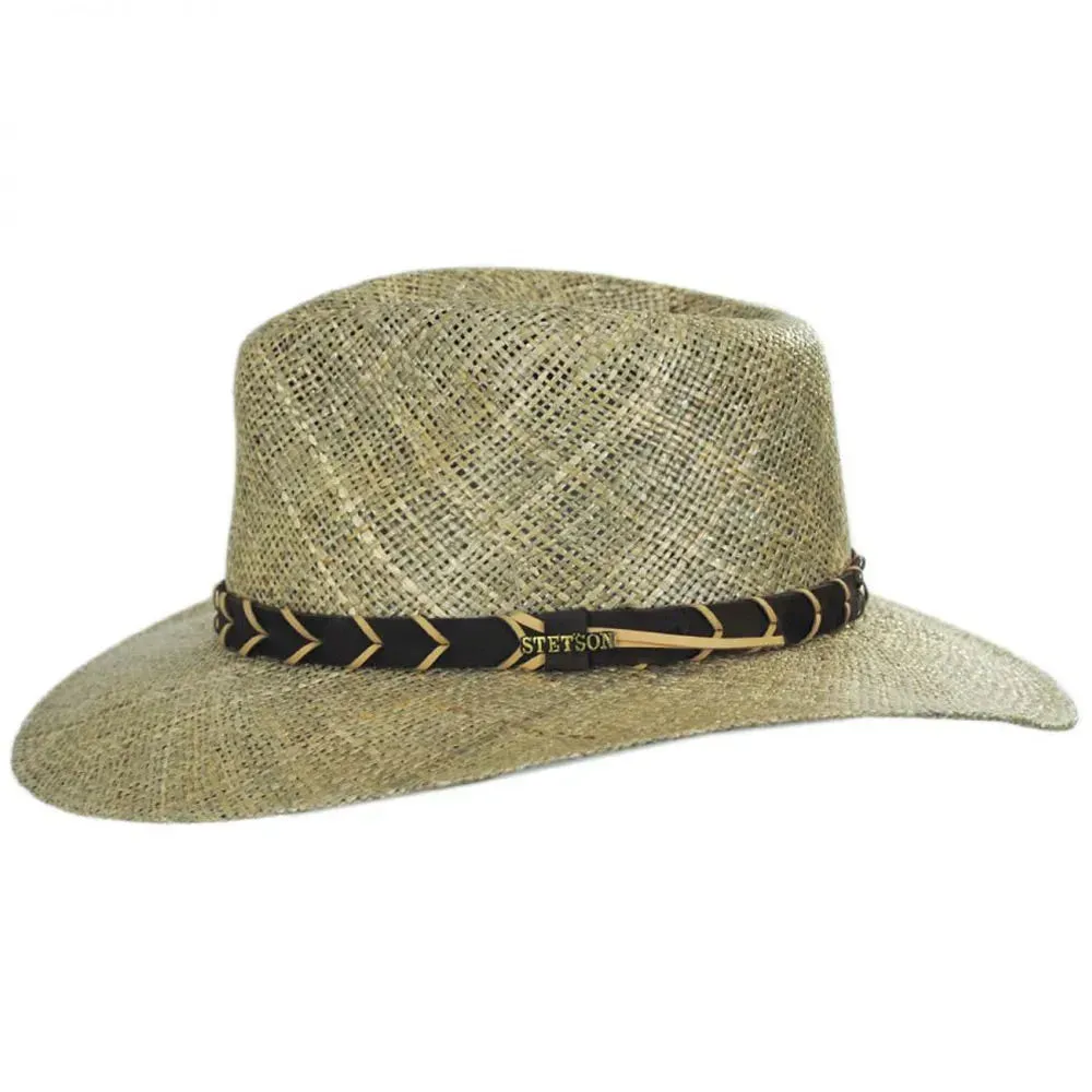 Stetson Alder – UPF 50  Straw Fedora Sun Hat