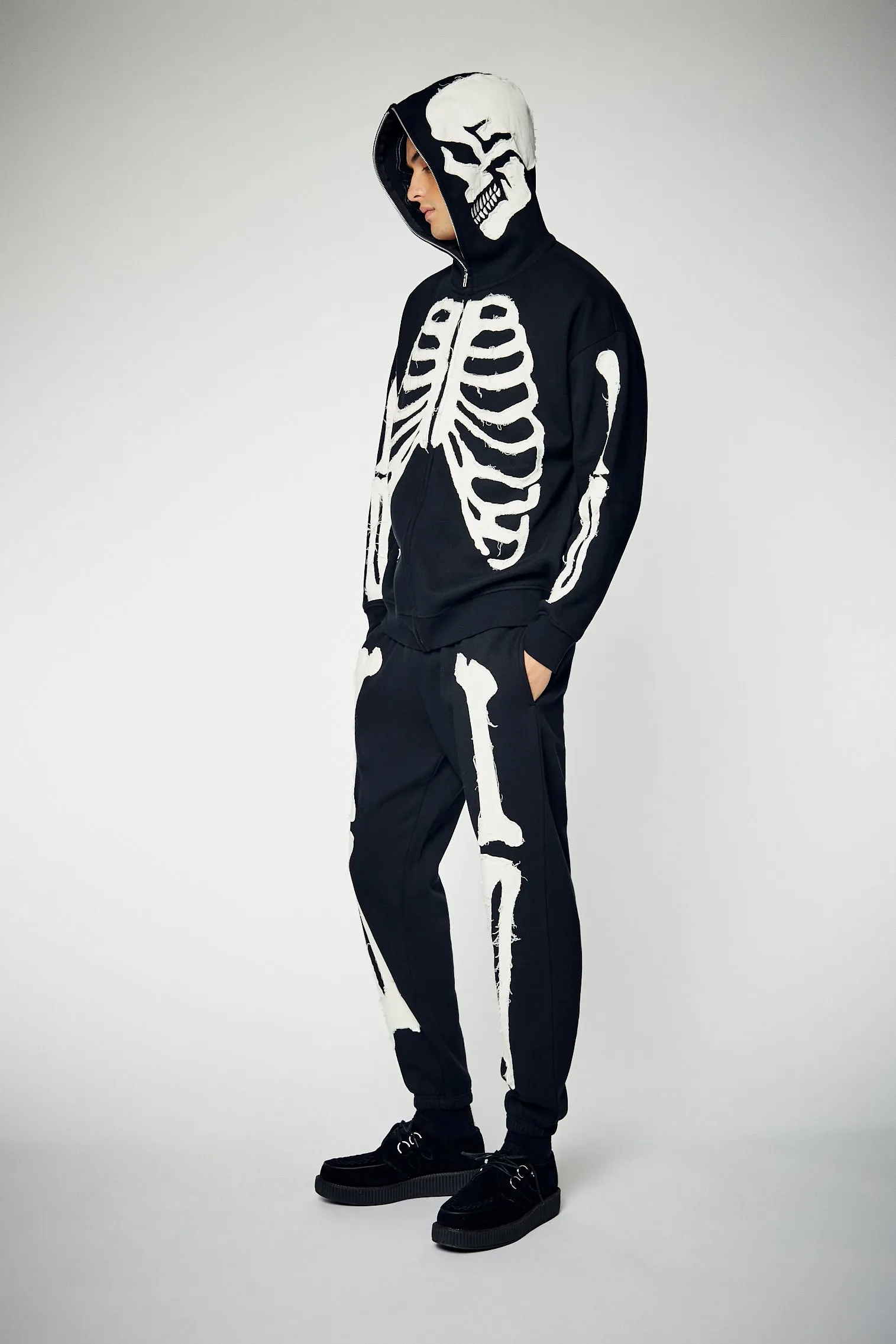 Stitched Skeleton Jogger