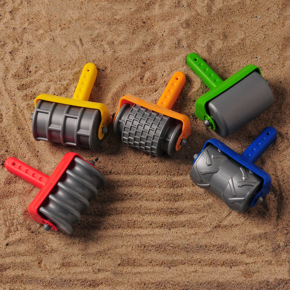 Textured Sand Rollers with 5 Different Patterns