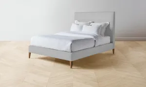 The Essex Bed - Performance Linen Weave Cloud