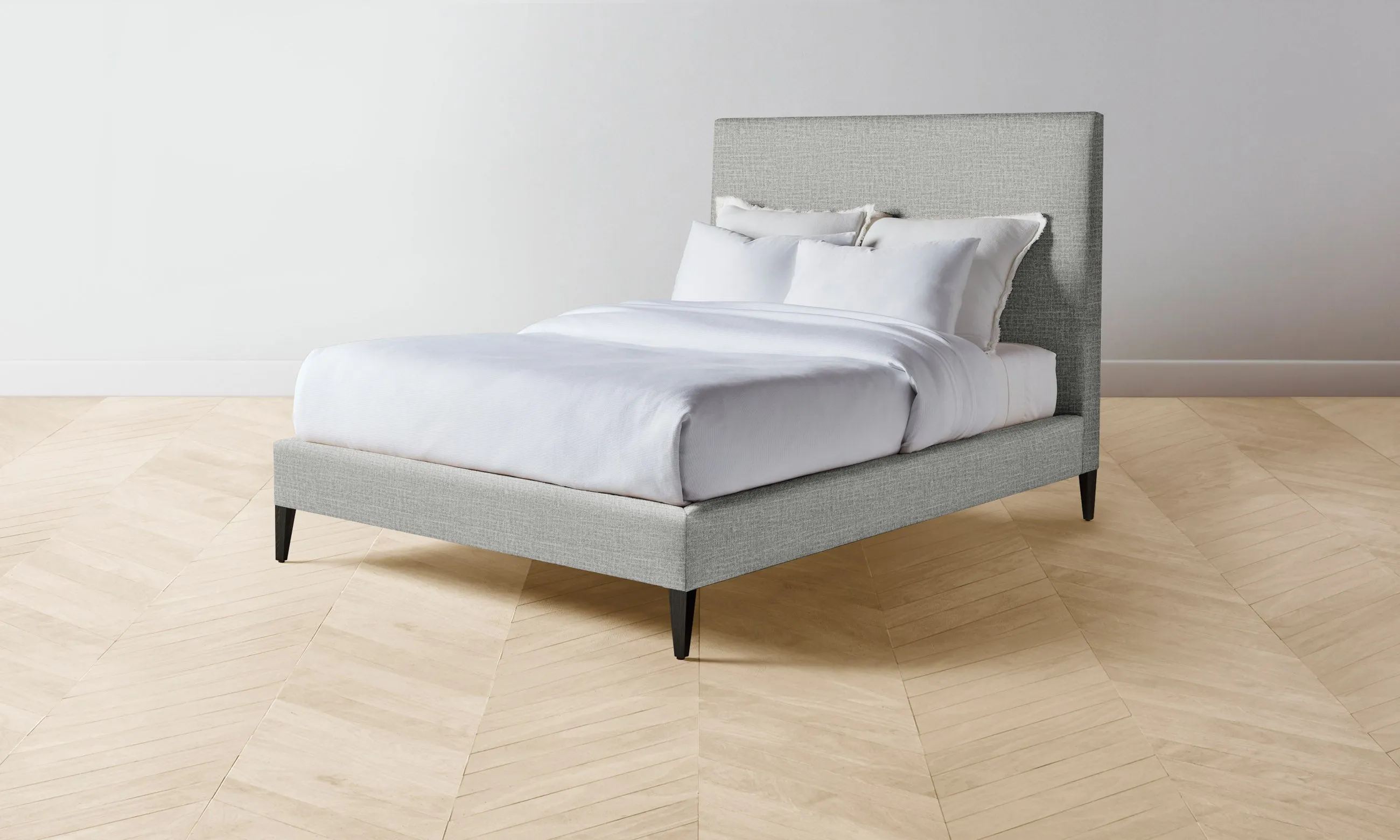 The Essex Bed - Performance Woven Chenille Rain