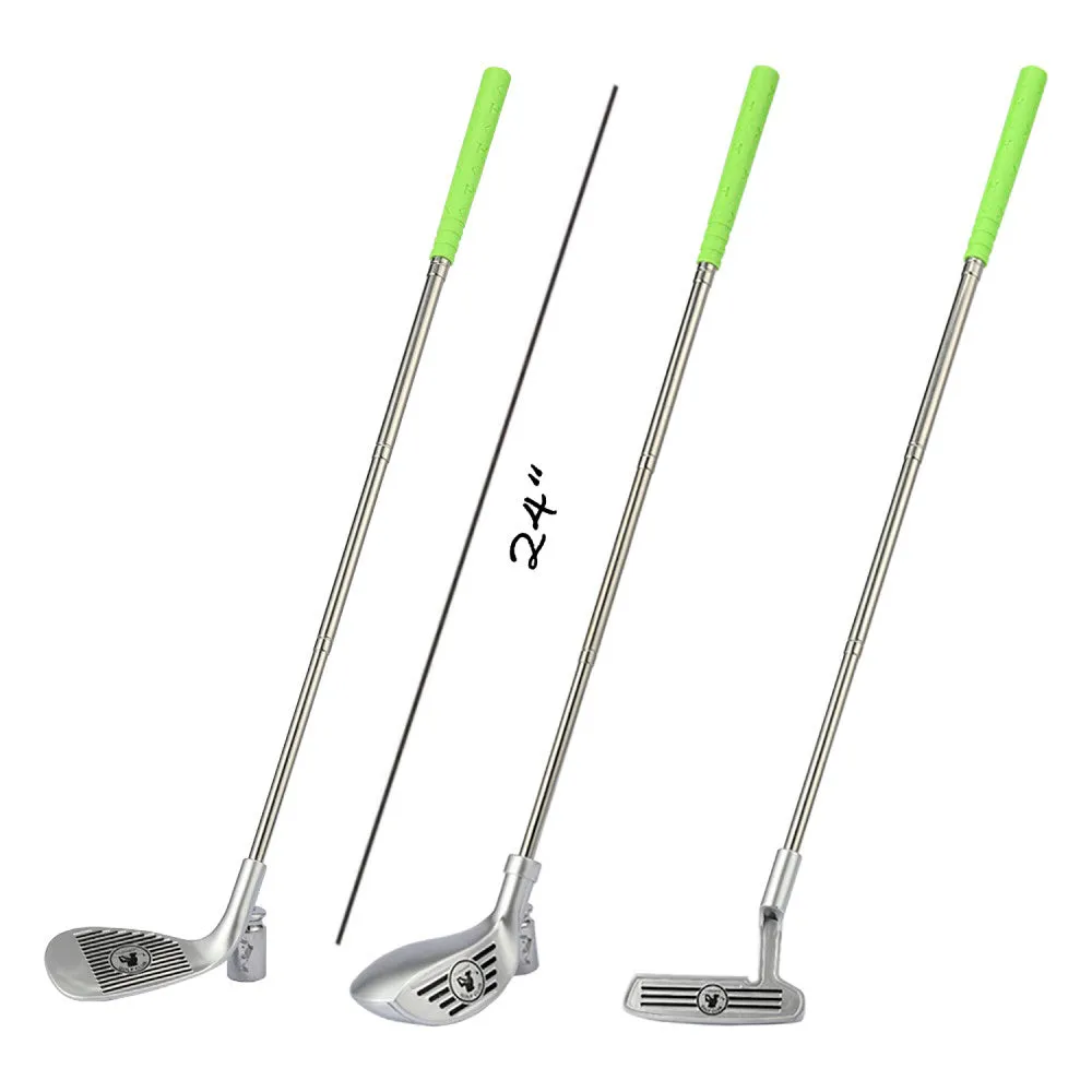Trimate Golf Game Chipping Mat and Accessories, Ultimate Practice Golf Travel Set