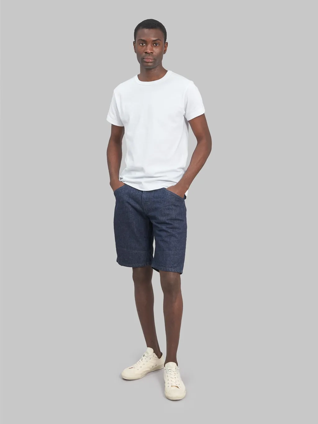 UES Indigo Denim Short Pants