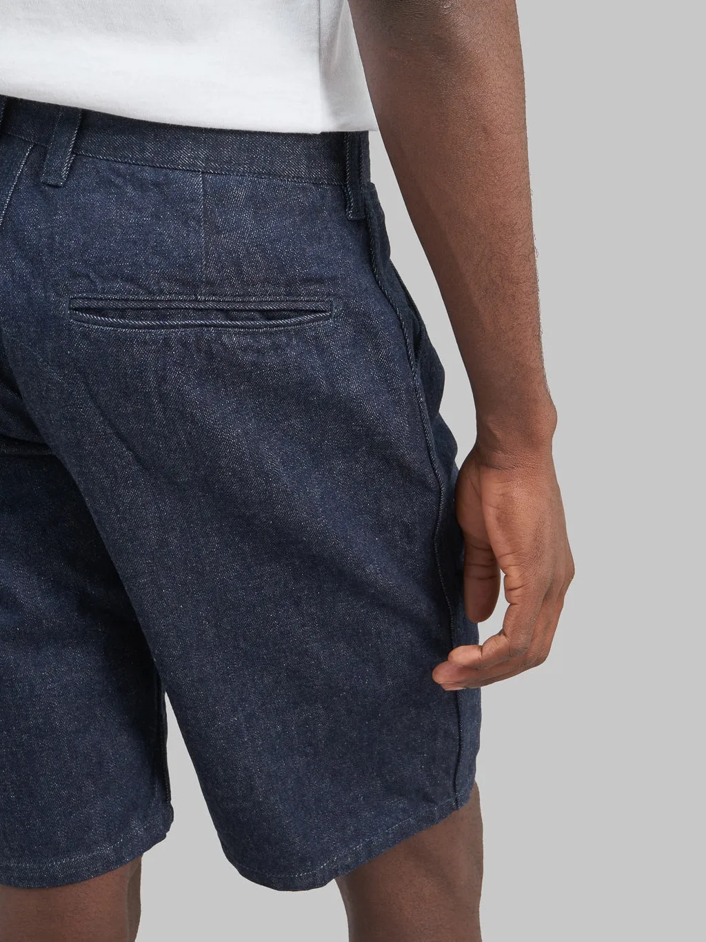 UES Indigo Denim Short Pants