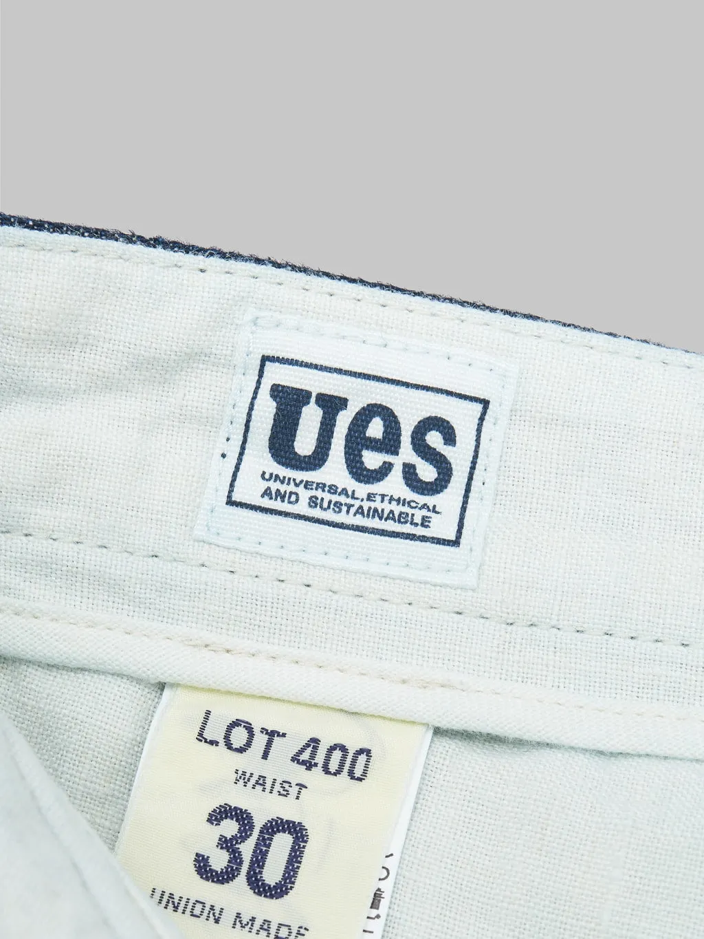UES Indigo Denim Short Pants
