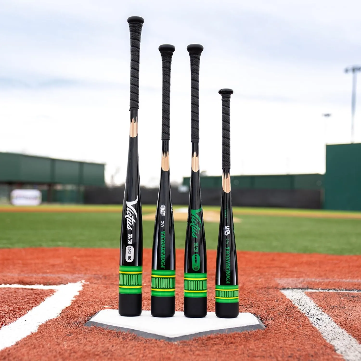 Victus 001VC066 33 30 Vibe BBCOR Metal Pencil Baseball Bat, 2 5/8" Barrel, -3 Drop, 33" / 30 oz