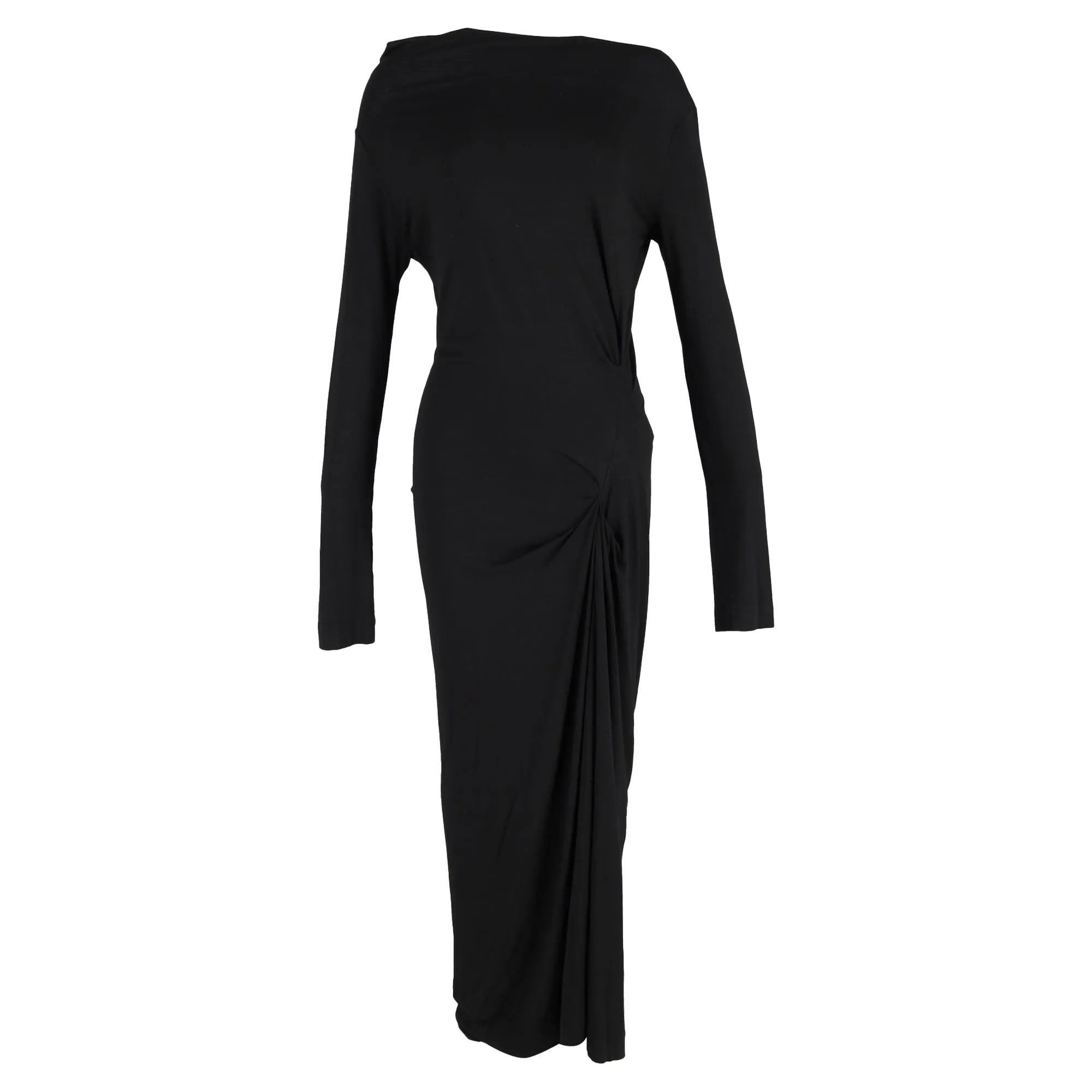 Vivienne Westwood Anglomania Taxa Jersey Dress in Black Viscose