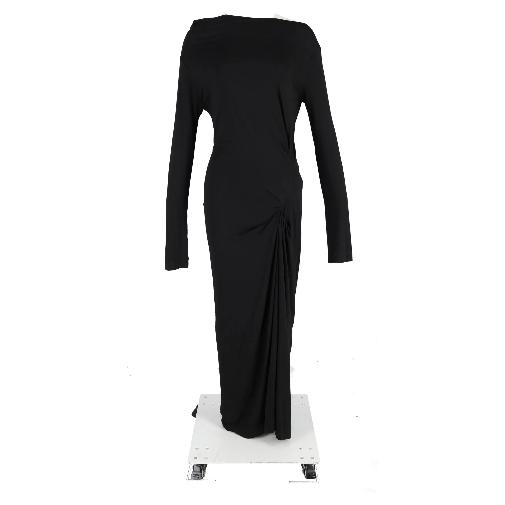 Vivienne Westwood Anglomania Taxa Jersey Dress in Black Viscose