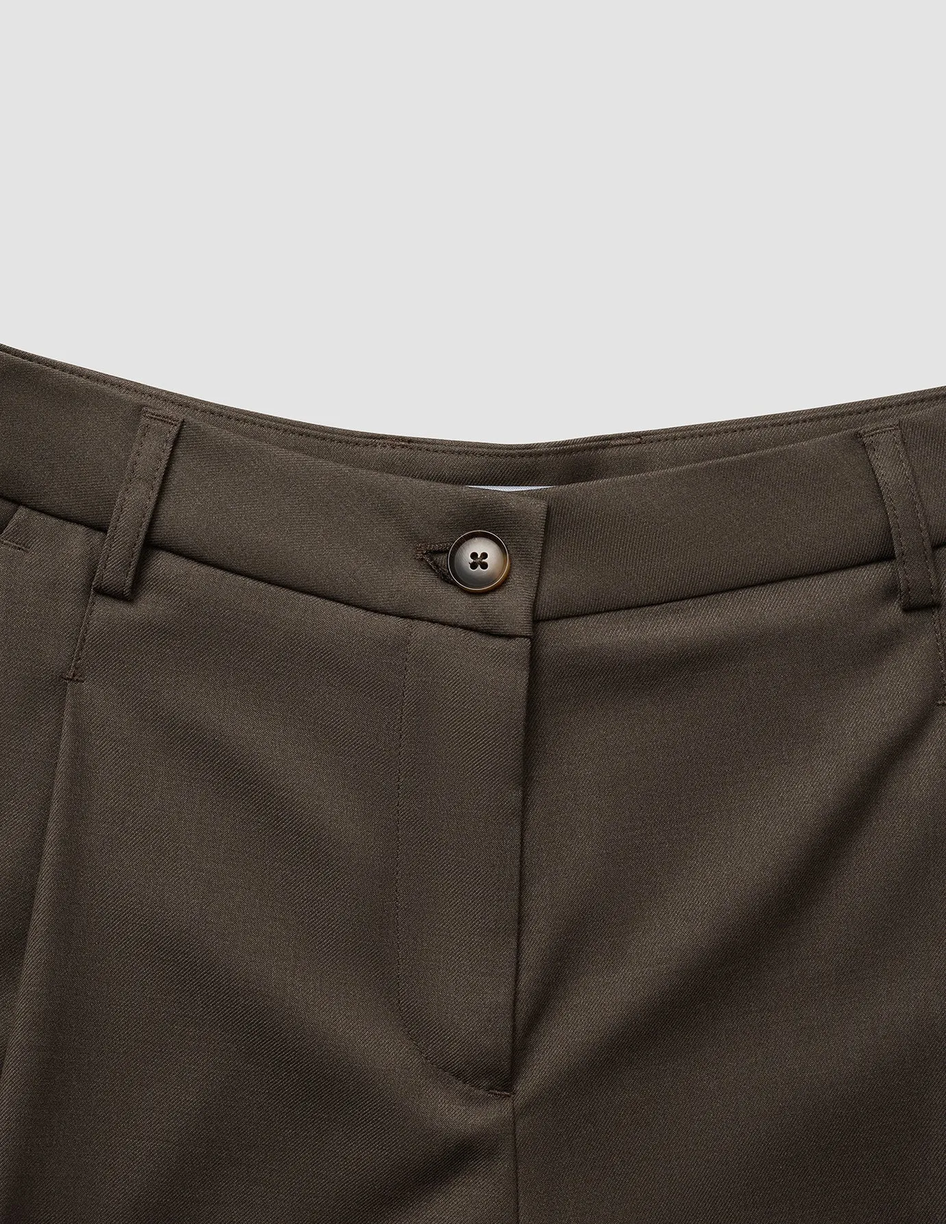 Women's Skye Pants Wide Dark Chestnut Melange